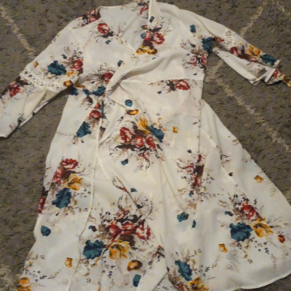 Beautiful summery wrap dress